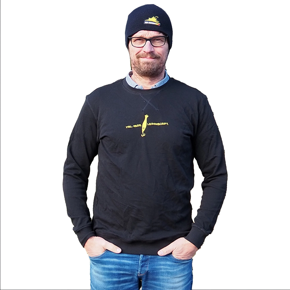 Viel.Meer.Leidenschaft. Sweatshirt - SCHWARZ