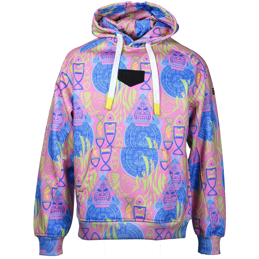 STAFU: Prime Hooded Sweatshirt - SAMOA PINK
