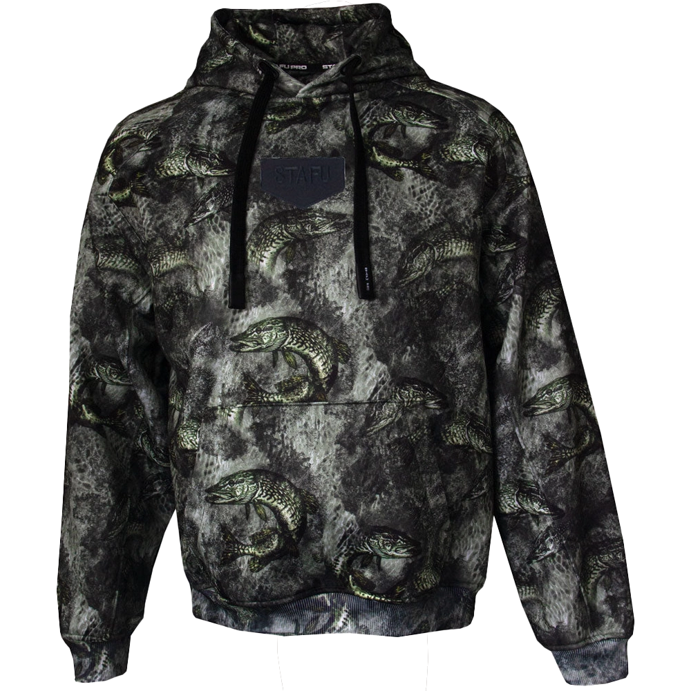 STAFU: Prime Hooded Sweatshirt - PREDATORY GREEN