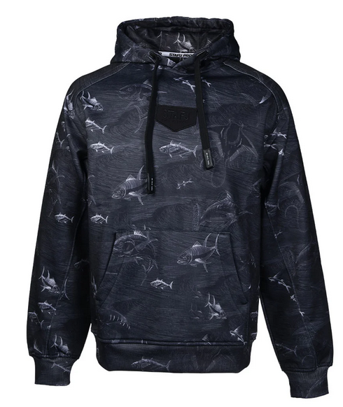 STAFU: Prime Hooded Sweatshirt - Frenzy Black