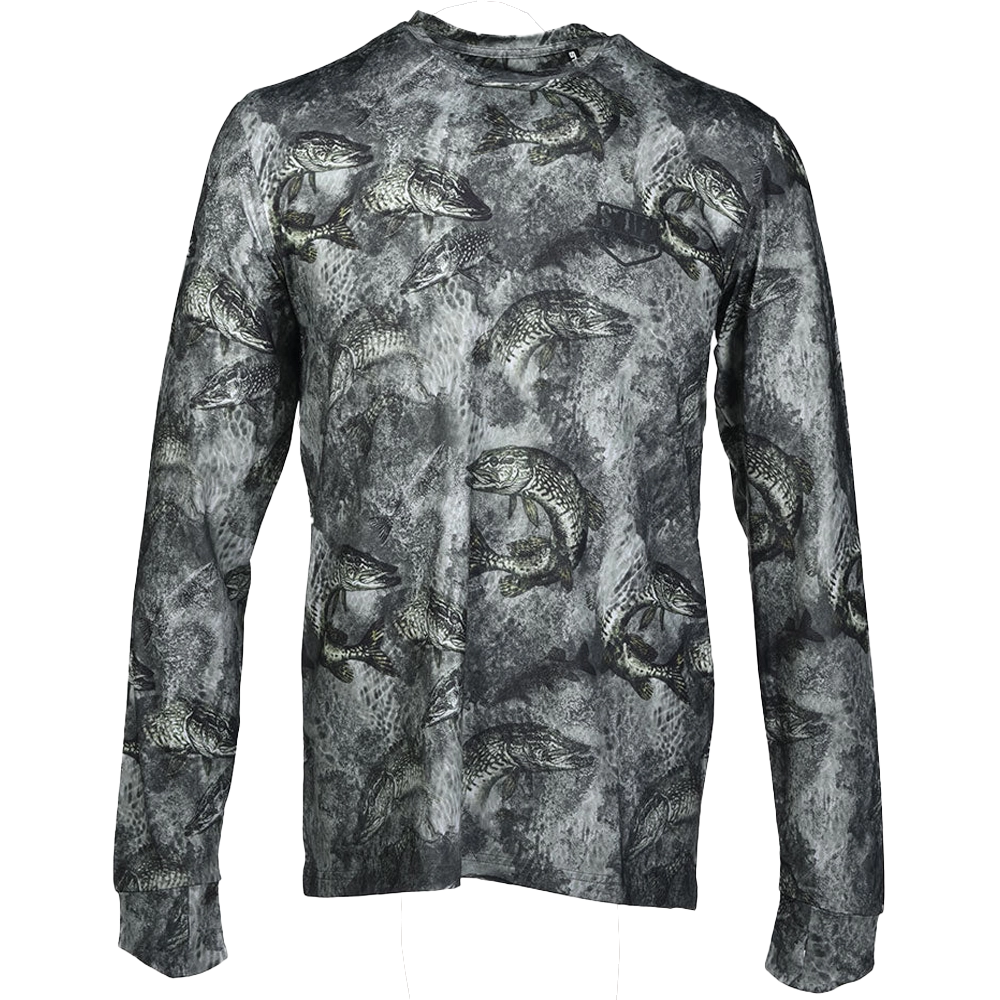 STAFU: Apex UV Long Sleeve Performance T-Shirt - PREDATORY GREEN