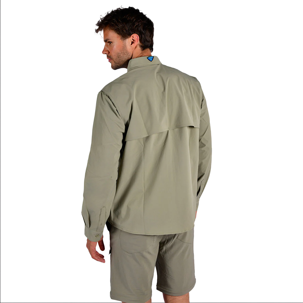 STAFU: Outlander Long Sleeve Shirt - KHAKI – Bild 2