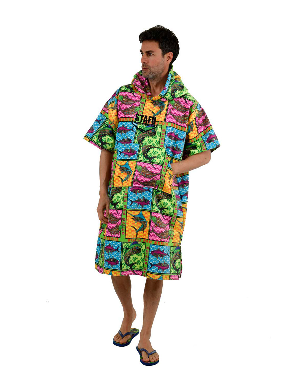 STAFU: ATLAS JR PONCHO - FISH EYE