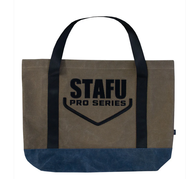 STAFU: Shoredrop Cloth Shoulder Bag - BROWN