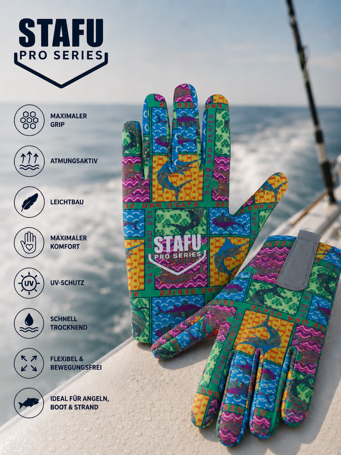 Gryph Gloves - Fish Eye – Bild 2