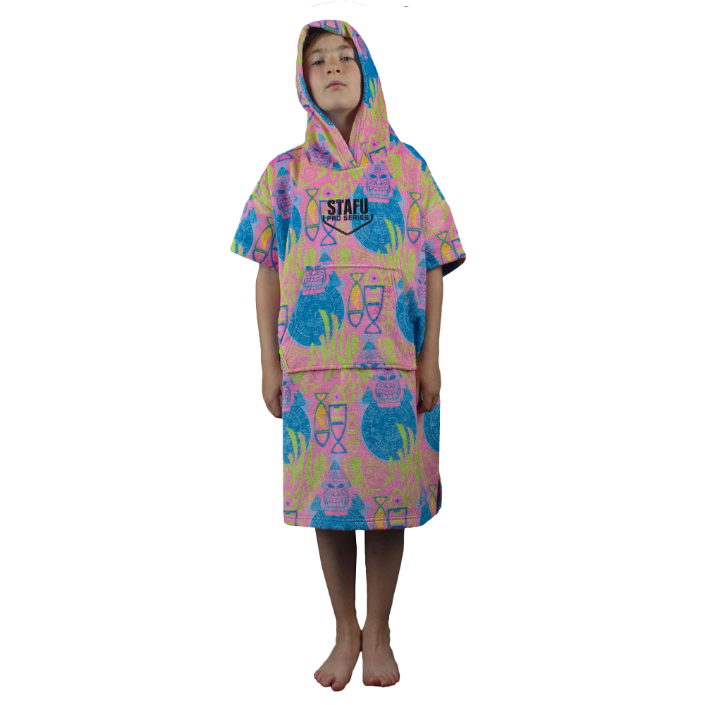 STAFU: Atlas Jr. Poncho - SAMOA PINK