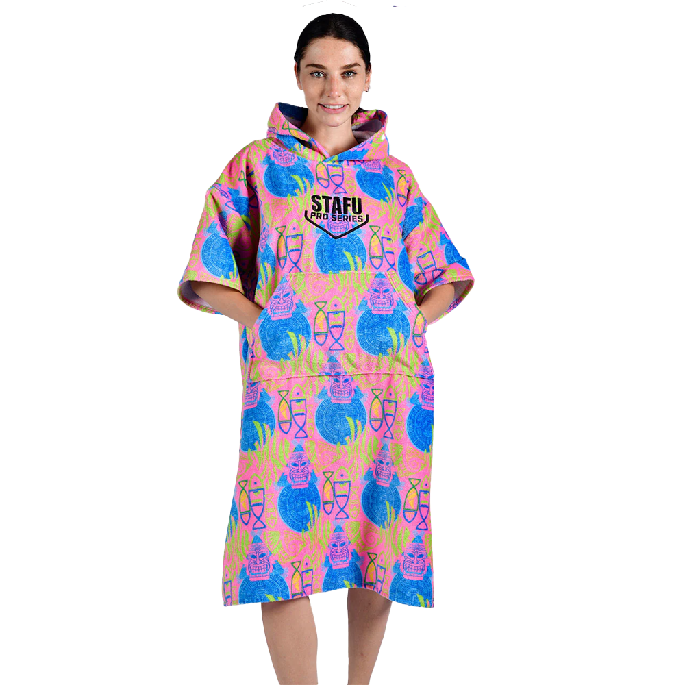 STAFU: Atlas Poncho - SAMOA PINK