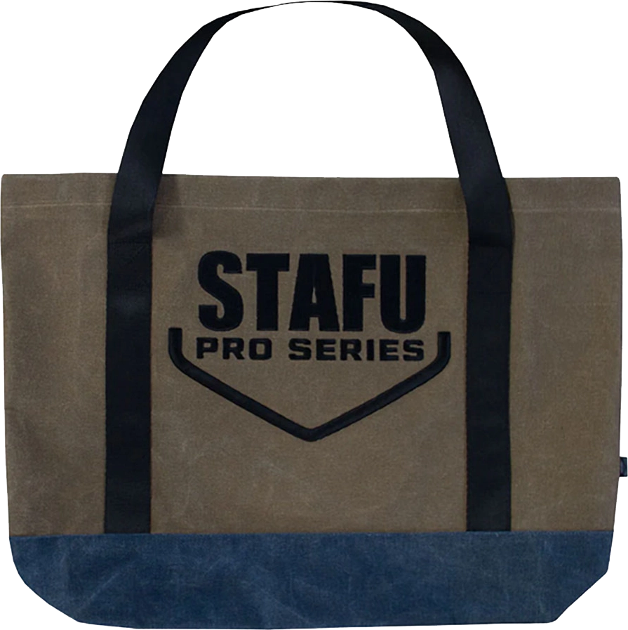 STAFU: Shoredrop Cloth Shoulder Bag - BROWN