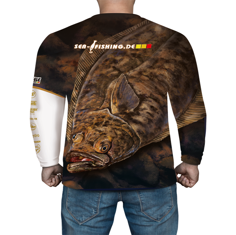 UV Longsleeve Adults - Heilbutt – Bild 2