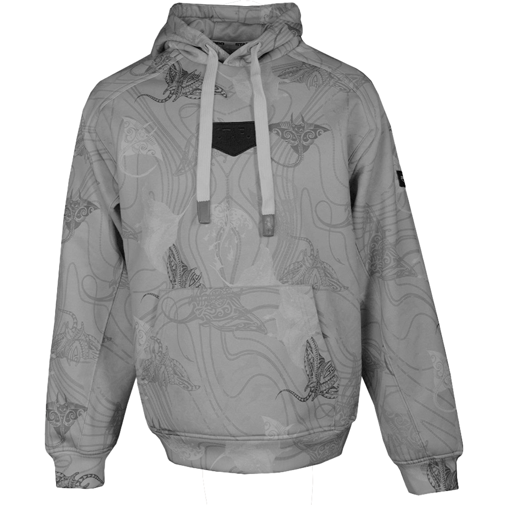 STAFU: Prime Hooded Sweatshirt - MANTA GREY