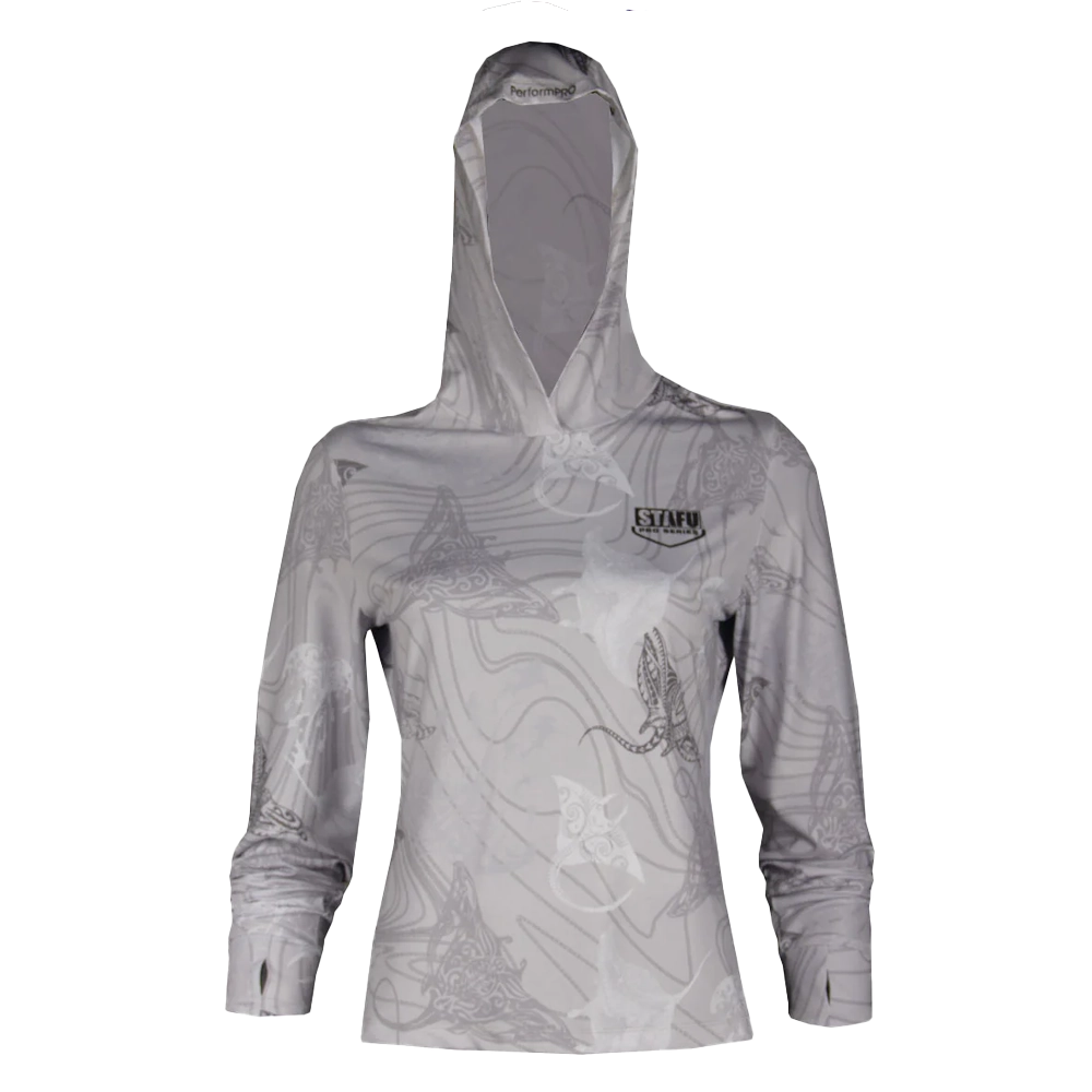 STAFU: Sirena Rashguard T-Shirt - MANTA GREY
