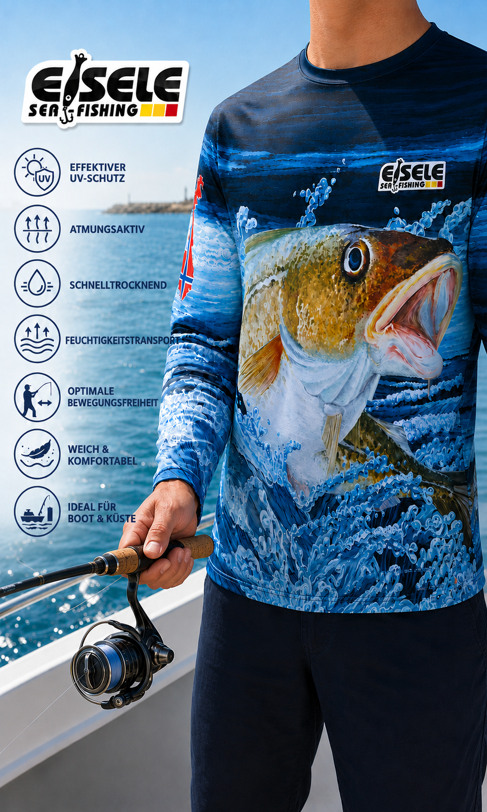UV Longsleeve Adults - Dorsch – Bild 3