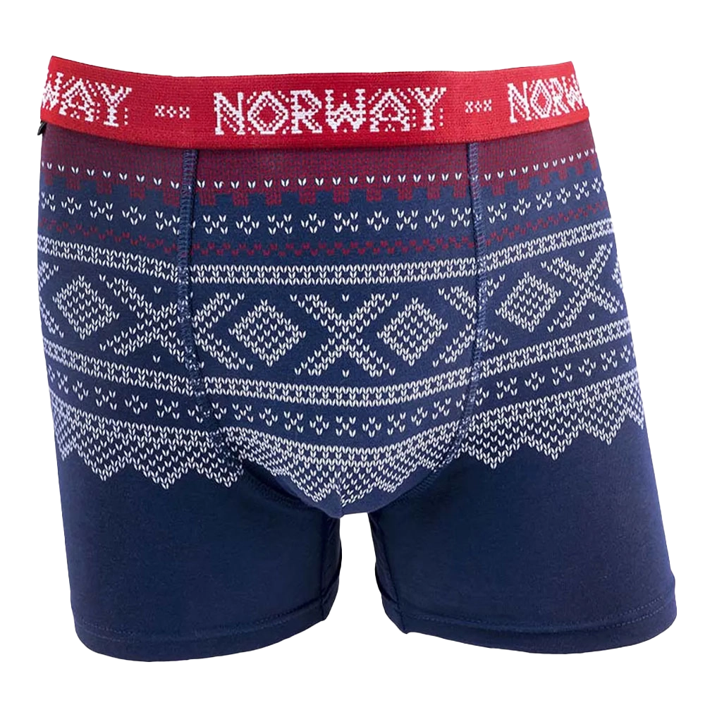 Boxershorts Marius Gr.XL - blau/weiß/rot