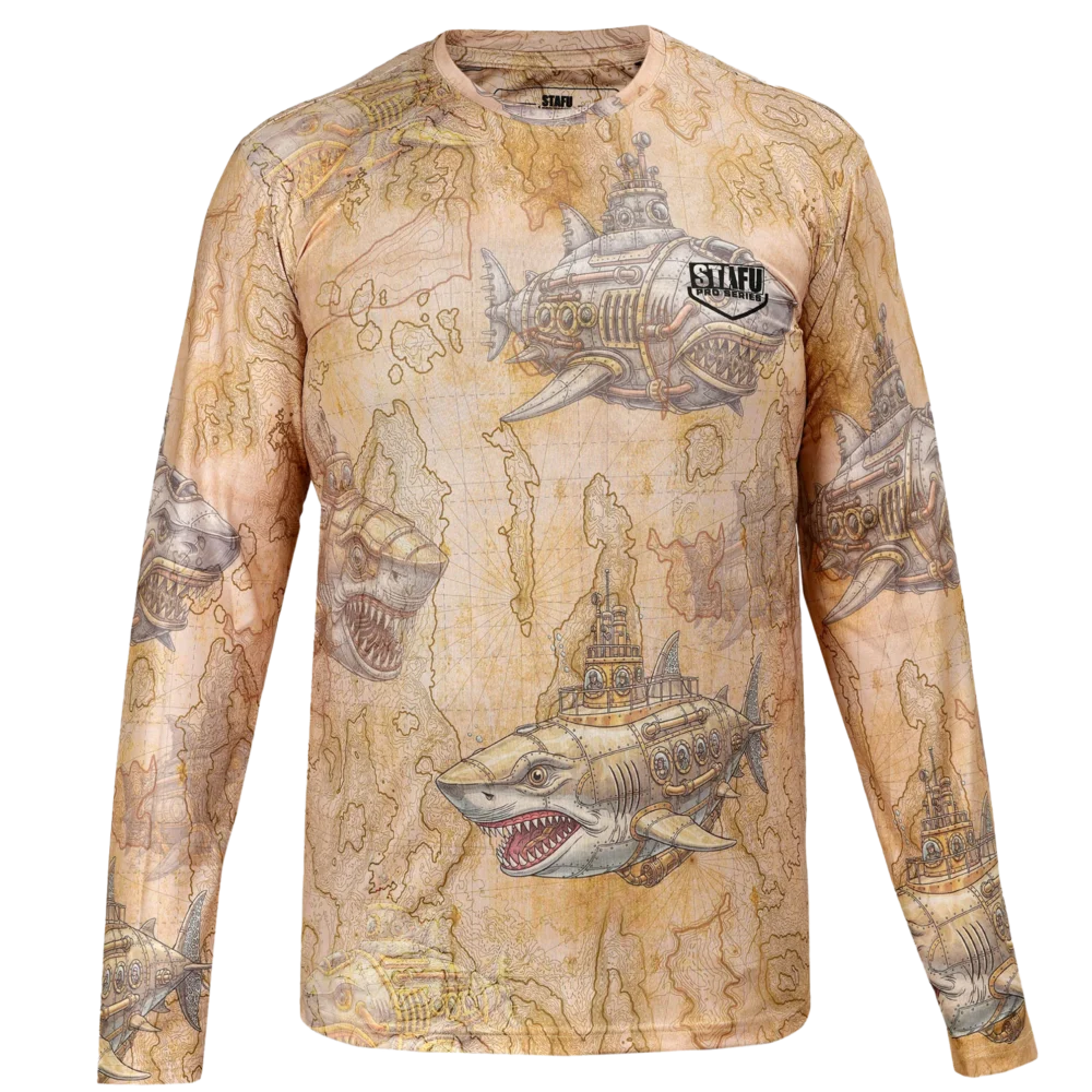 Apex UV Long Sleeve Performance T-Shirt - Droid Gold