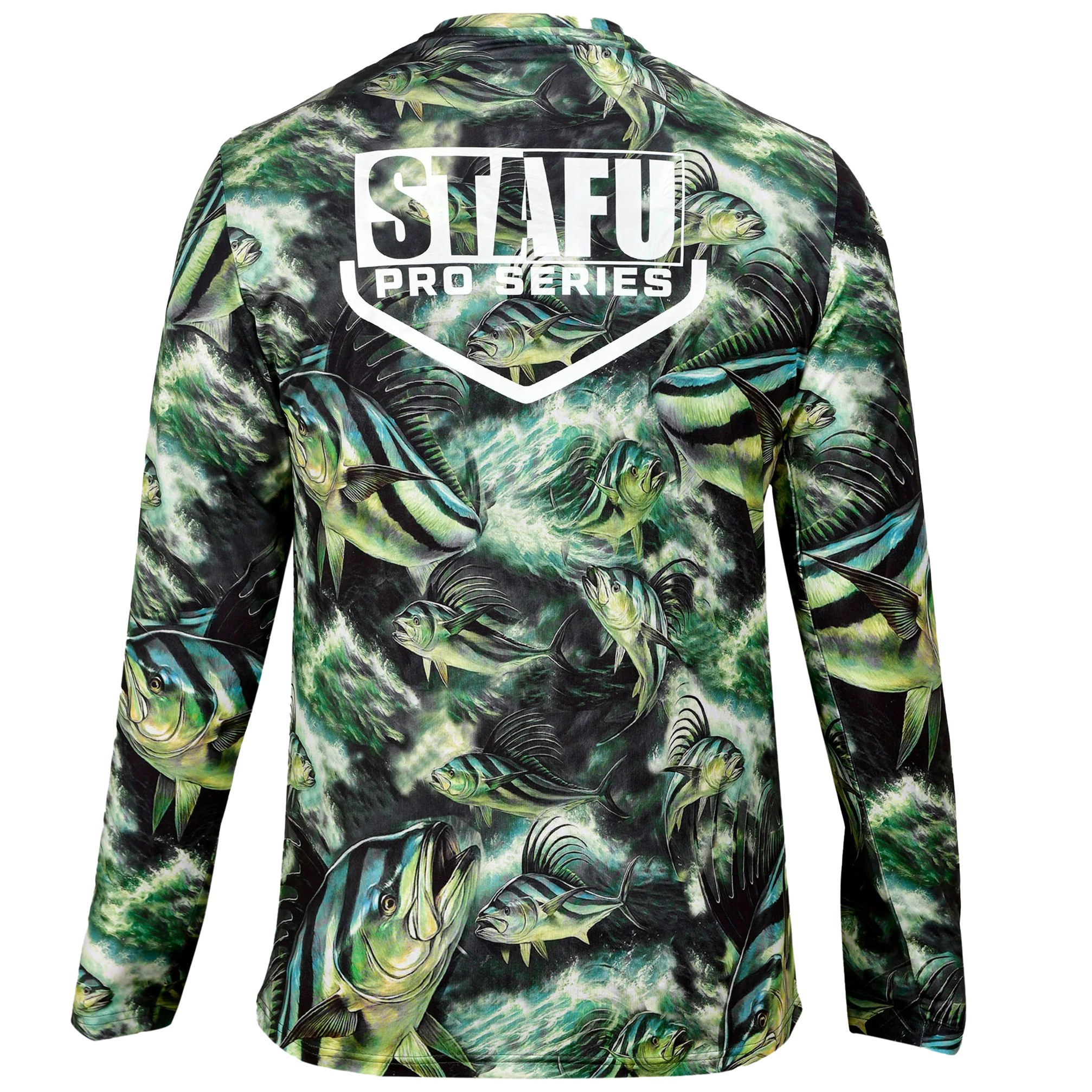 Apex UV Long Sleeve Performance T-Shirt - Rooster Green – Bild 2