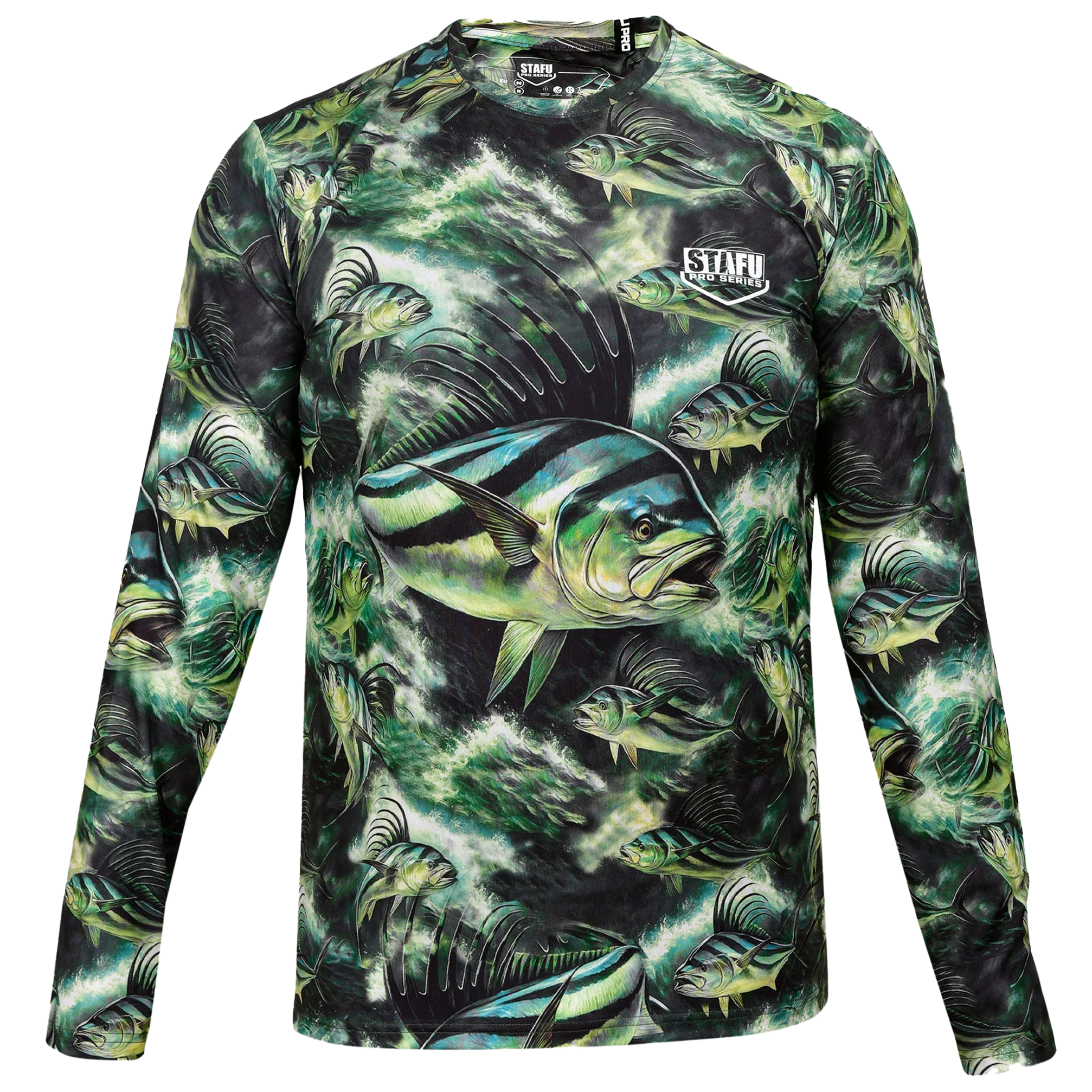Apex UV Long Sleeve Performance T-Shirt - Rooster Green