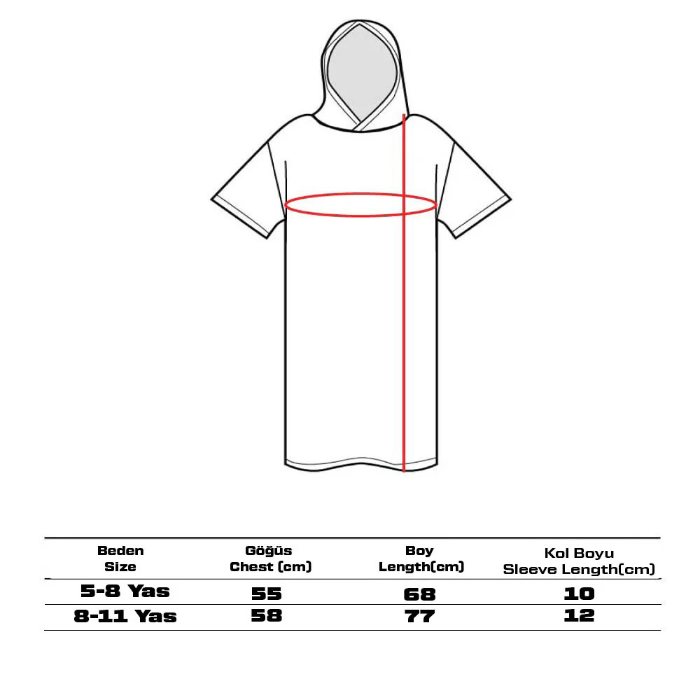 Atlas Jr. Poncho - Grafiti – Bild 3