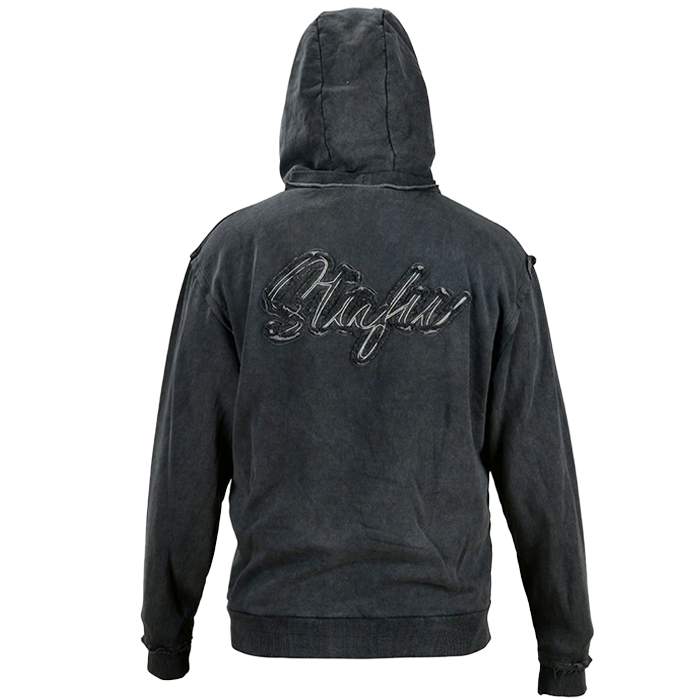 Old Salt Longsleeve Crew-Neck Sweatshirt - Anthracite – Bild 2